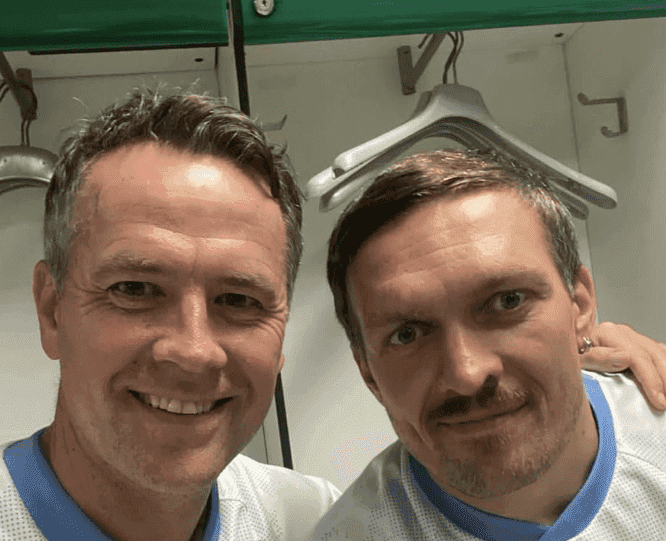 Fans React To Usyk's Soccer Skills – ‘I Thought He Was Injured'