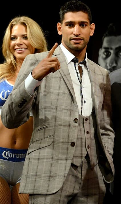 Amir Khan portrait