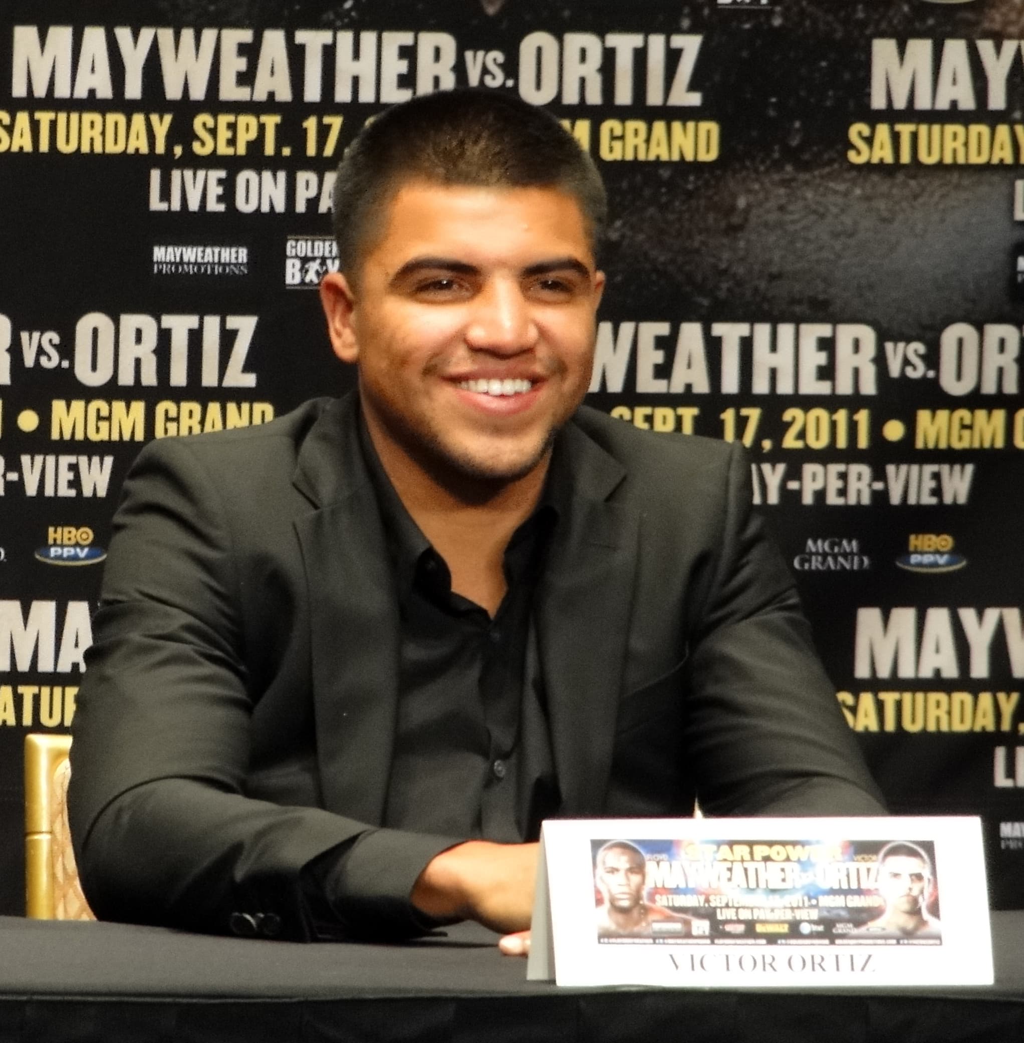 Victor Ortiz portrait