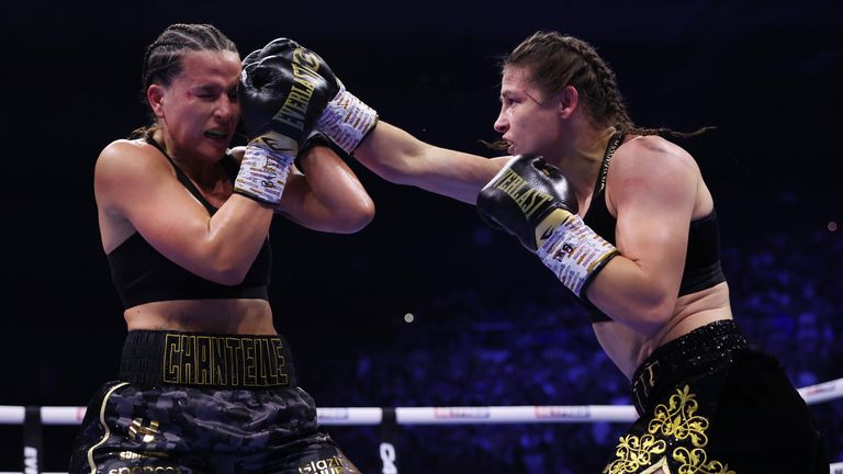 Chantelle Cameron's Trainer Blasts Referee For Allowing Taylor's Holding Tactics