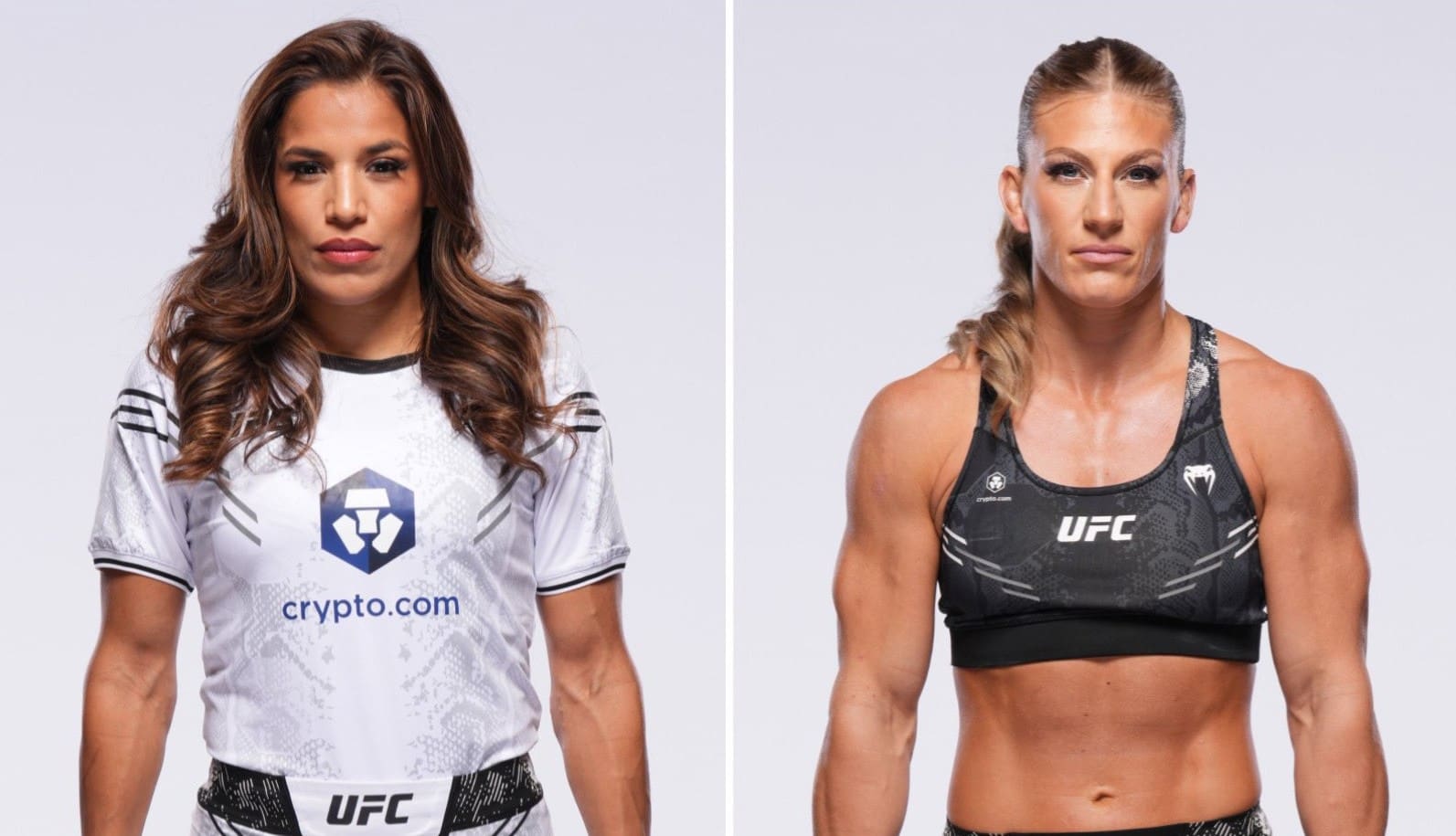 Julianna Pena and Kayla Harrison clash in the co-main event of UFC 316.