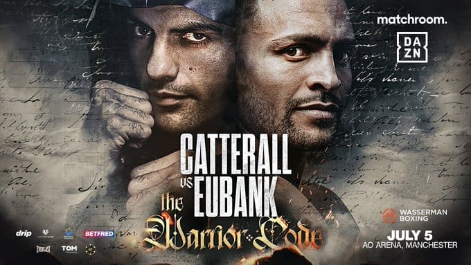 Catterall vs Eubank fight poster