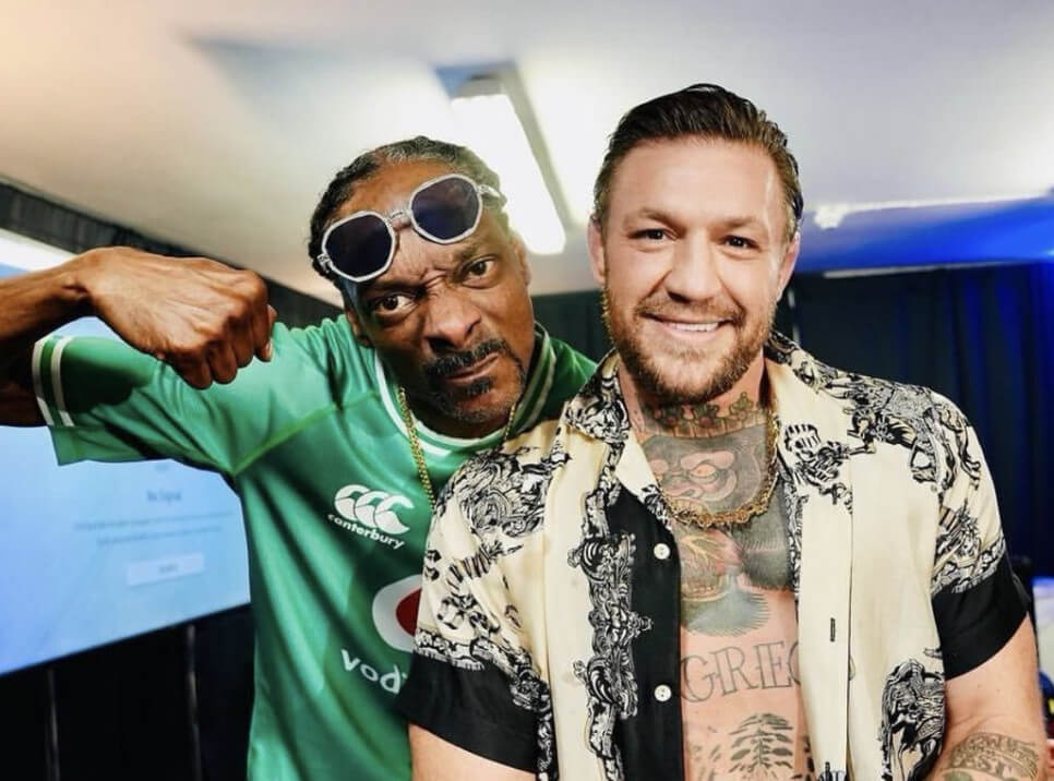 McGregor Sympathizes with Snoop Dogg's Difficulty in Giving Up Marijuana
