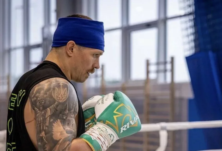 Usyk Shows Off His Brutal Training For The Fury Fight