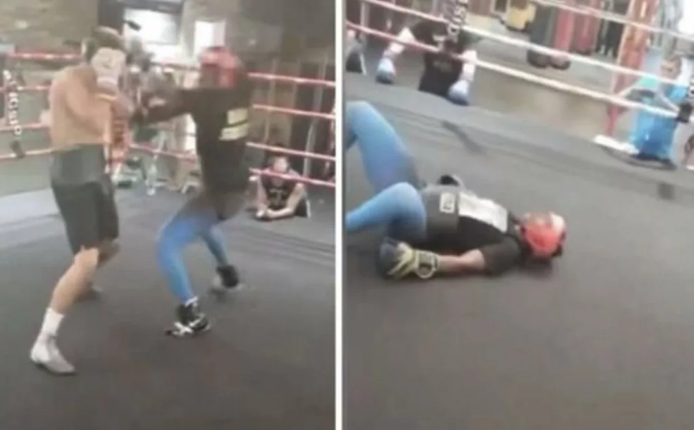 Shields Claims Glove Tampering By Male Boxer After Sparring Clip Shows Him Dropping Her