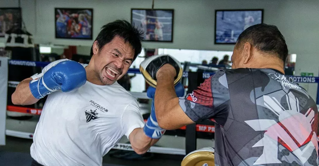 Manny Pacquiao Begins Training - Shows Off Insane Footwork