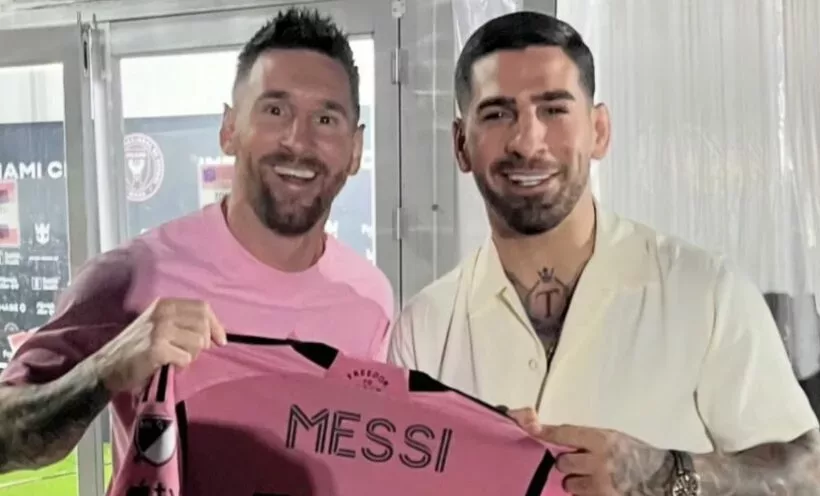 UFC Featherweight Champ Ilia Topuria Meets Lionel Messi - 'Real Recognize Real'