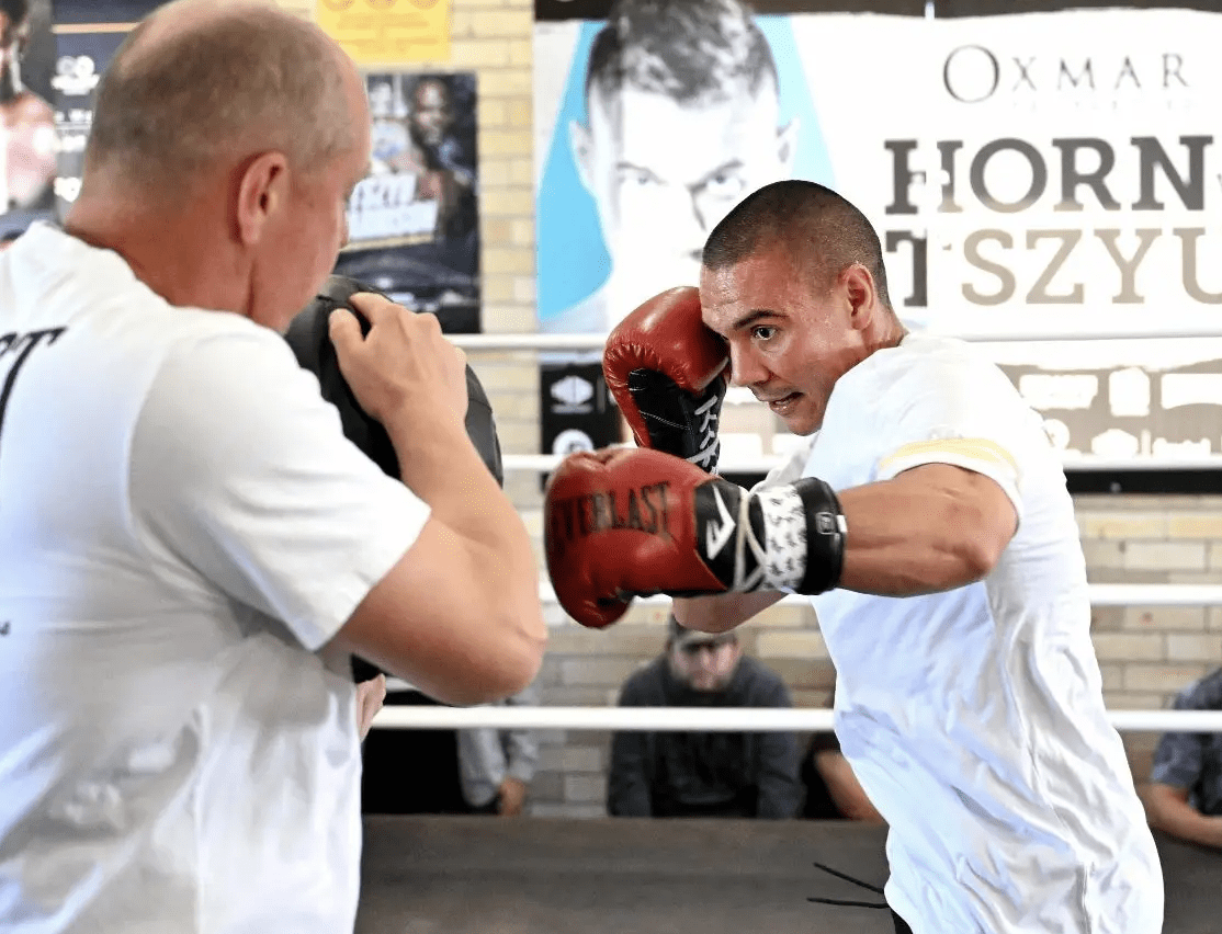Tszyu And Spencer Look Sharp During Media Workouts