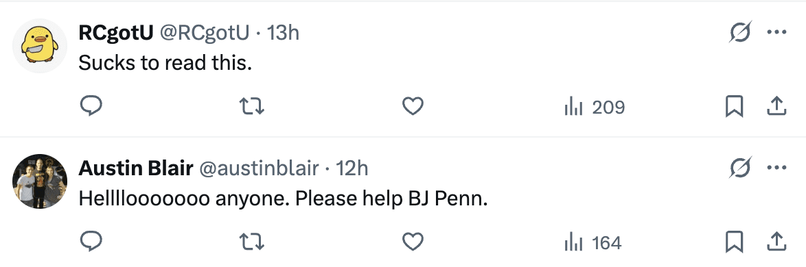 B.J. Penn Arrested On Abuse Charges 1