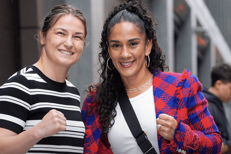 Taylor Vs. Serrano 3 Media Workouts