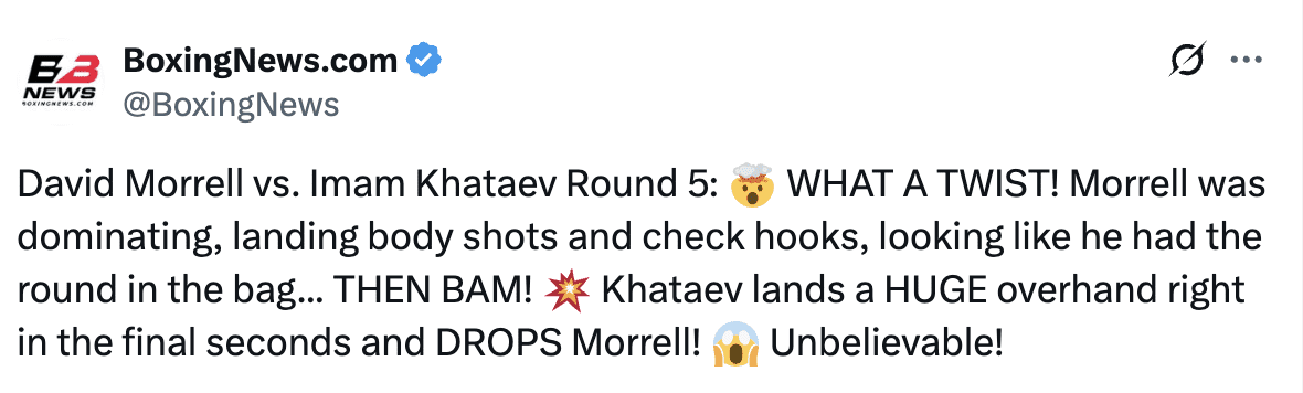 Morrell Edges Past Khataev In A Controversial Split Decision 2