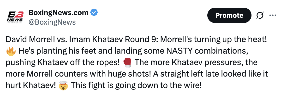 Morrell Edges Past Khataev In A Controversial Split Decision 4