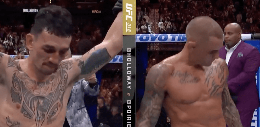 Holloway Spoils Poirier's Farewell