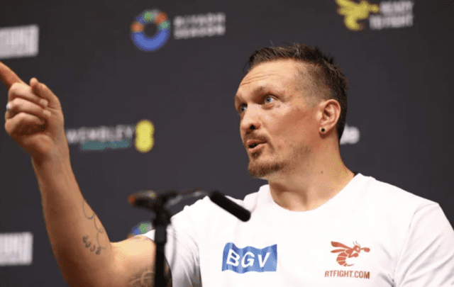 Usyk Warns Paul Over The Joshua Fight - 'I Will Pray For Jake'