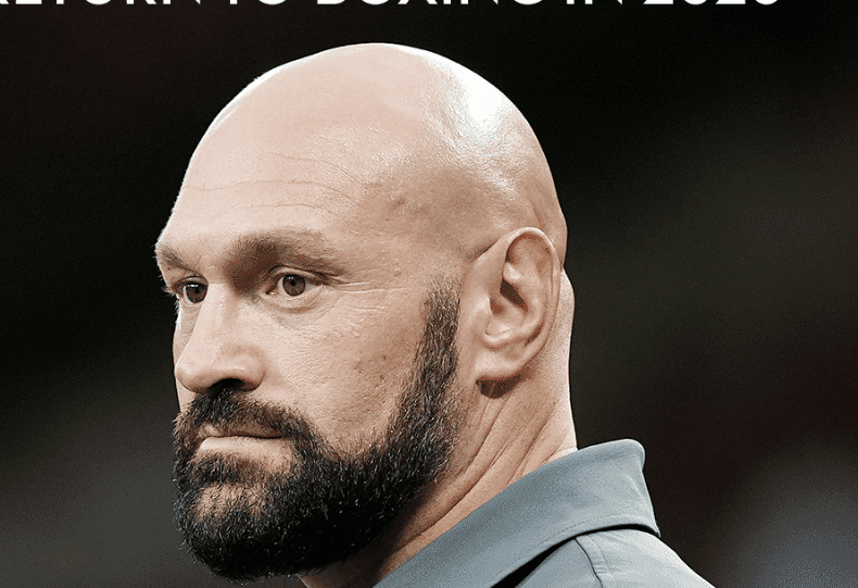 Tyson Fury Back In The Gym