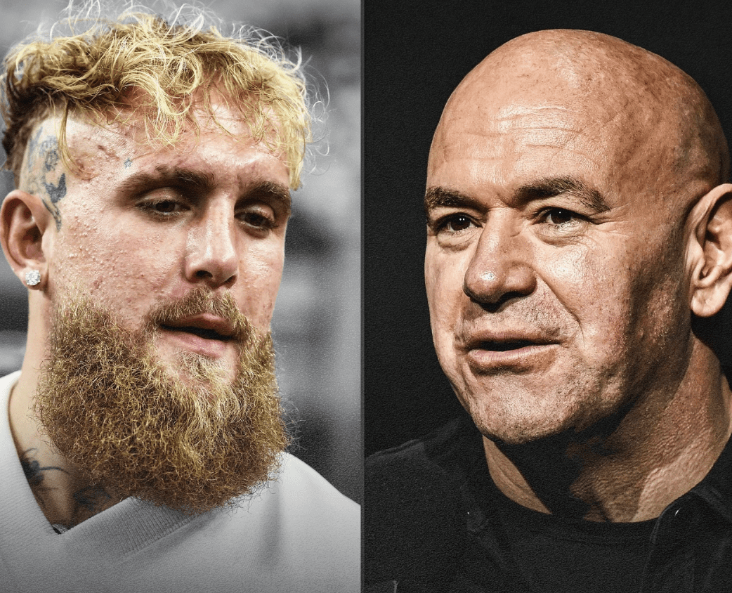 Dana White & Jake Paul 'Face-Off'