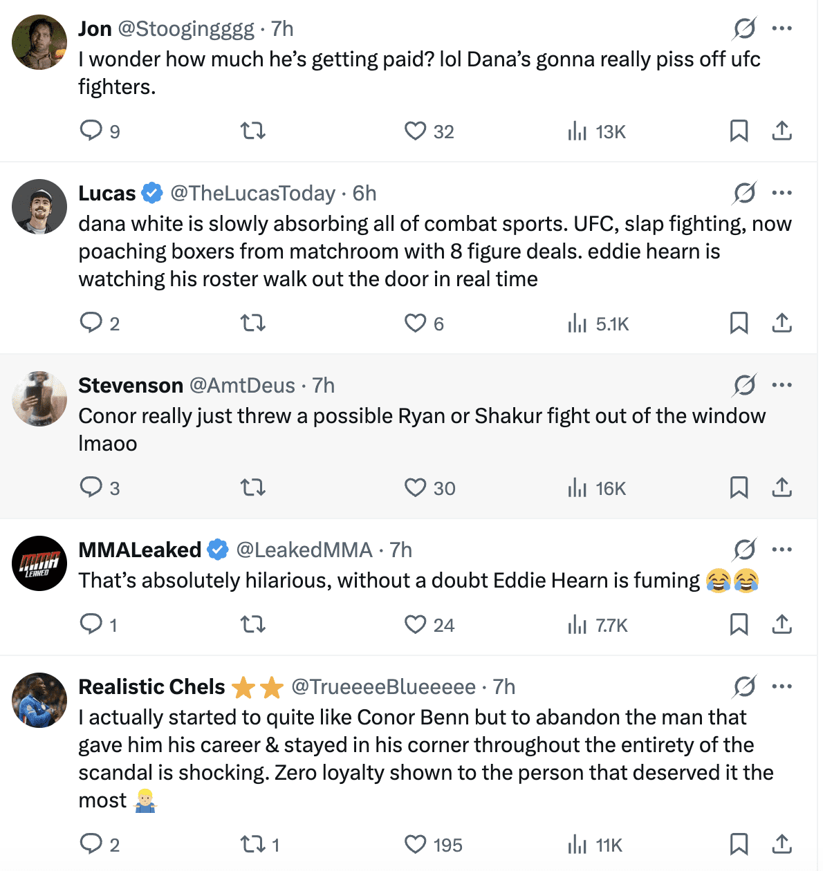 Benn Splits With Hearn To Join Dana White’s Zuffa Boxing 3