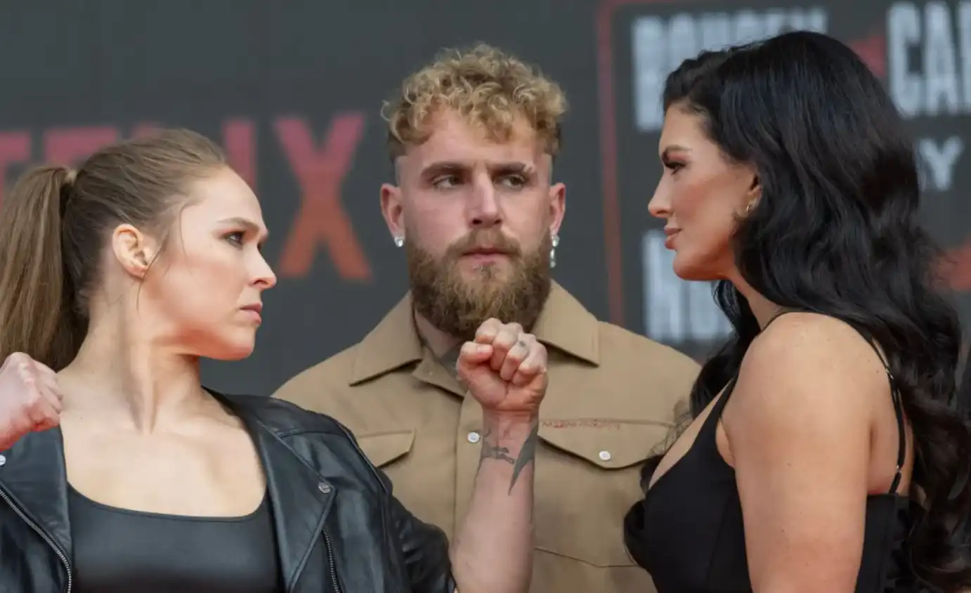 Ronda Rousey Vs. Gina Carano Presser