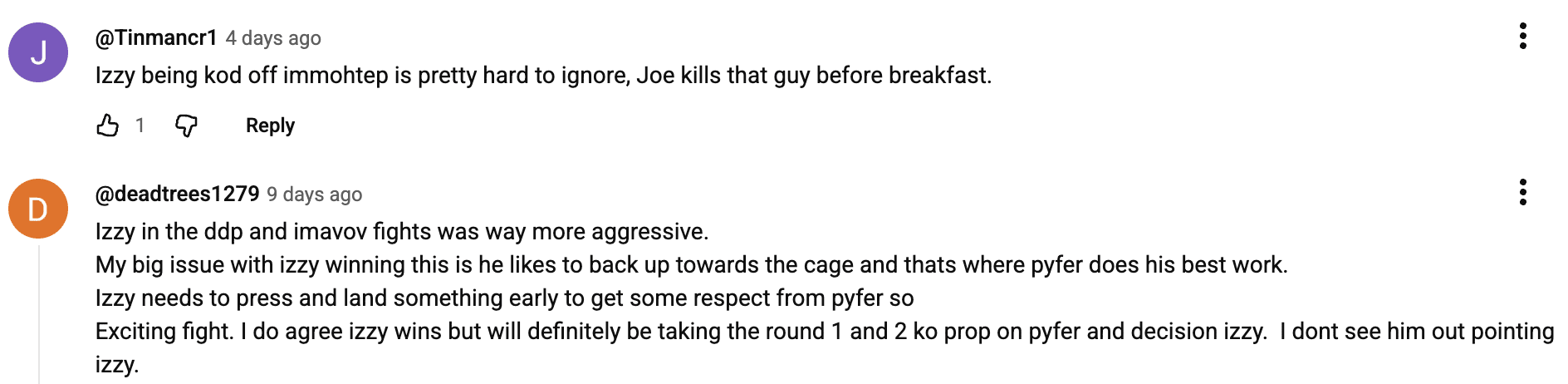 Israel Adesanya Vs. Joe Pyfer Predictions - 'He's Just Too Fast' 3