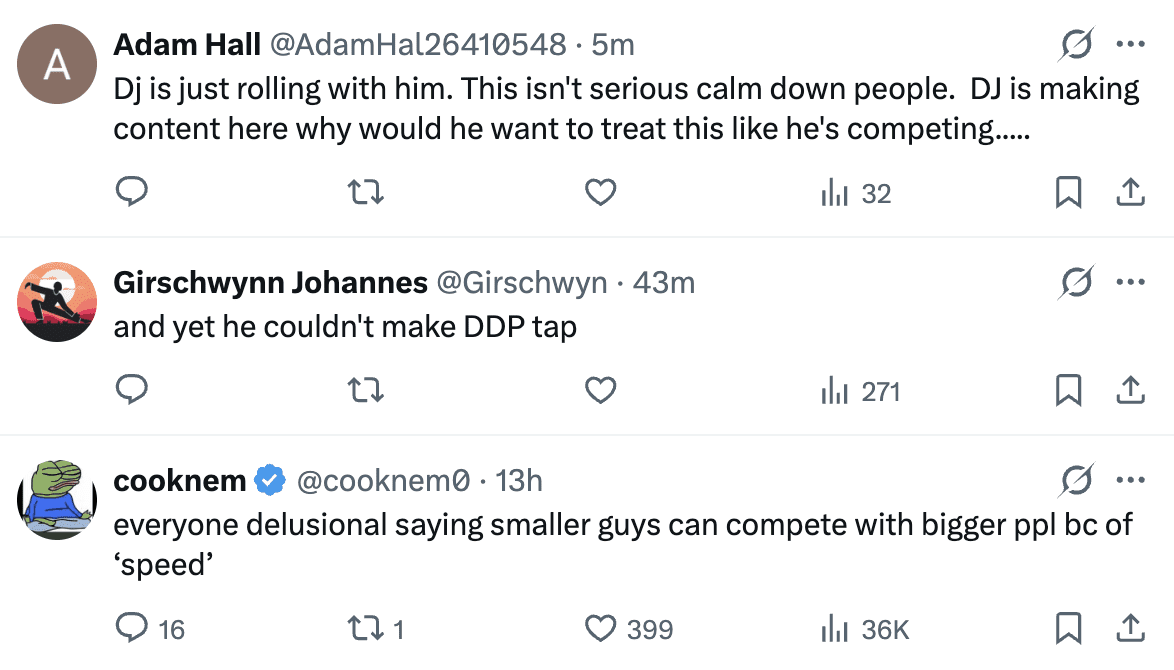 Chimaev Secures D’Arce Choke On Johnson 2