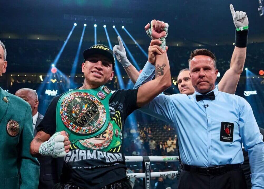Mario Barrios was elevated to full WBC welterweight world champion