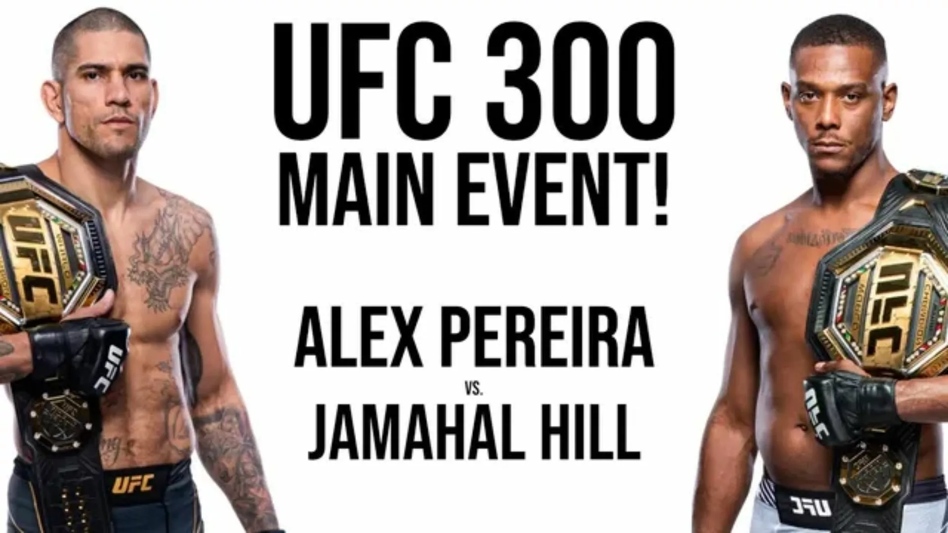 Promo Image of Alex Pereira vs Jamahal Hill