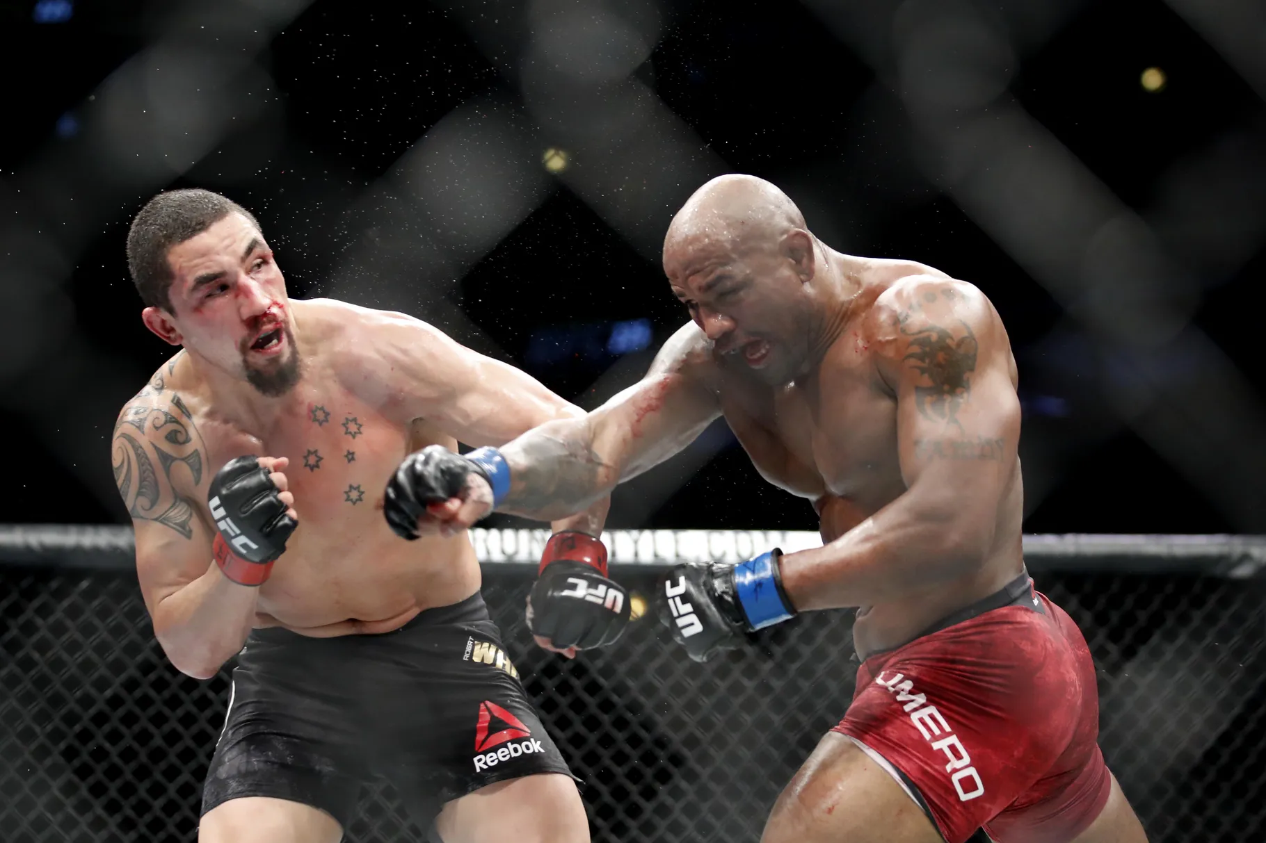 Robert Whittaker Yoel Romero 2 UFC 225.
